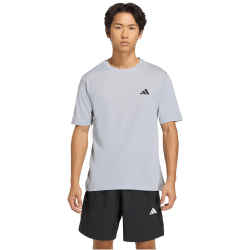 adidas Workout Essentials Base Trainingsshirt Herren KD5460 - halo silver M