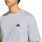 adidas Workout Essentials Base Trainingsshirt Herren KD5460 - halo silver M