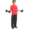 adidas Workout Essentials Base Trainingsshirt Herren KD5456 - pure ruby S