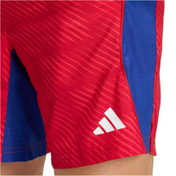 adidas Tech Intensity Allover Print Trainingsshorts Herren KG0477 - power red/mystery ink/print S/7"