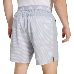 adidas Tech Intensity Allover Print Trainingsshorts Herren KE2258 - halo silver/print S/7"