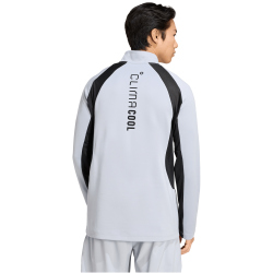 adidas Tech Apparel 1/4-Zip Sweatshirt Herren KE4909 - halo silver M