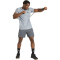 adidas Workout Essentials Flex Trainingsshirt Herren KF5775 - medium grey heather S