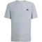 adidas Workout Essentials Flex Trainingsshirt Herren KF5775 - medium grey heather M