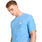 adidas Workout Essentials Flex Trainingsshirt Herren KD2875 - ray blue mel M