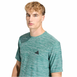 adidas Workout Essentials Flex Trainingsshirt Herren KD2872 - wonder sage mel. M