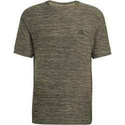 adidas Workout Essentials Flex Trainingsshirt Herren KD2871 - olive strata mel. S