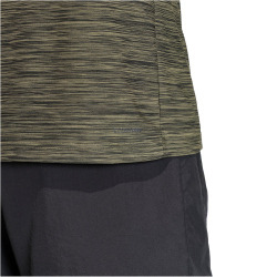 adidas Workout Essentials Flex Trainingsshirt Herren KD2871 - olive strata mel. XL