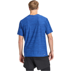 adidas Workout Essentials Flex Trainingsshirt Herren KD2870 - dark blue melange M