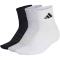 3er Pack adidas Thin&Light Sportswear Ankle Socken KC9614 - medium grey heather/white/black 28-30