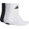 3er Pack adidas Thin&Light Sportswear Ankle Socken KC9614 - medium grey heather/white/black 28-30