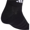 3er Pack adidas Thin&Light Sportswear Ankle Socken KC9613 - black/black/white 28-30