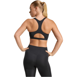adidas Optime Essentials Workout Zip-Front Mid Support...