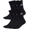 6er Pack adidas Cushioned Crew Socken KE5499 - black/black/white 37-39