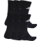 6er Pack adidas Cushioned Crew Socken KE5499 - black/black/white 37-39