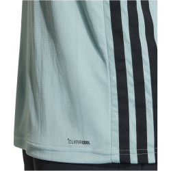 adidas Workout Essentials Base 3-Streifen Trainingsshirt Herren KD0704 - wonder sage/black M