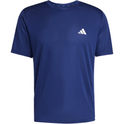 adidas Workout Essentials Base 3-Streifen Trainingsshirt Herren KD0701 - dark blue/white M