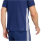adidas Workout Essentials Base 3-Streifen Trainingsshirt Herren KD0701 - dark blue/white M