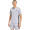 adidas Workout Essentials Base 3-Streifen Trainingsshirt Herren KC5286 - halo silver/black S