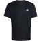 adidas Workout Essentials Base 3-Streifen Trainingsshirt Herren KA3452 - black/white S