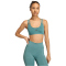 adidas Optime Workout Strappy Light Support Sport-BH Damen KS0409 - preloved teal S