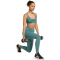 adidas Optime Workout Strappy Light Support Sport-BH Damen KS0409 - preloved teal S