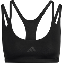adidas Optime Workout Strappy Light Support Sport-BH Damen JZ5100 - black S