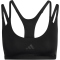adidas Optime Workout Strappy Light Support Sport-BH Damen JZ5100 - black S
