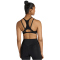 adidas Optime Workout Strappy Light Support Sport-BH Damen JZ5100 - black S