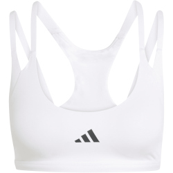 adidas Optime Workout Strappy Light Support Sport-BH Damen JZ5097 - white S