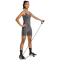 adidas Power Essentials Workout Shine Onesie Damen KQ5129 - grey six XS
