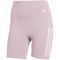 adidas Optime Workout 3-Streifen kurze Leggings Damen KD7609 - preloved fig M/5"