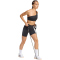 adidas Optime Workout 3-Streifen kurze Leggings Damen JZ1100 - black XXS/7"