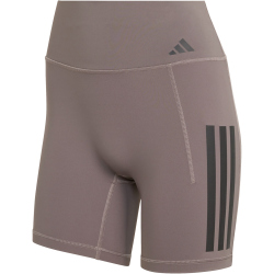 adidas Optime Workout 3-Streifen kurze Leggings Damen JZ1099 - charcoal XXS/7"
