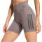 adidas Optime Workout 3-Streifen kurze Leggings Damen JZ1099 - charcoal XXS/7"