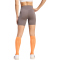 adidas Optime Workout 3-Streifen kurze Leggings Damen JZ1099 - charcoal XXS/7"
