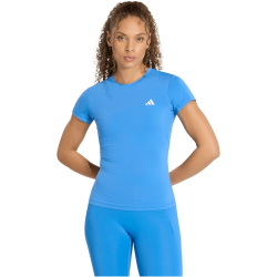 adidas Power Essentials Workout Contour Trainingsshirt Damen KD0112 - ray blue S