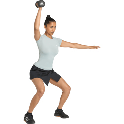 adidas Power Essentials Workout Contour Trainingsshirt Damen KD0110 - wonder sage M