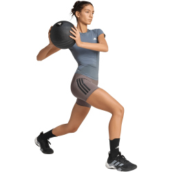 adidas Power Essentials Workout Contour Trainingsshirt Damen KD0109 - onix XL
