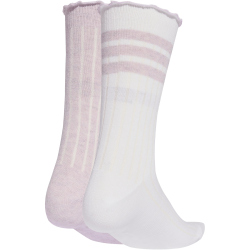 2er Pack adidas Sportswear Glow Socken KC9606 - white/ice lavender/white 40-42