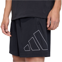 adidas Workout Essentials Base Pique Big Logo Trainingsshorts Herren KA5474 - black M/7"