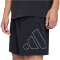 adidas Workout Essentials Base Pique Big Logo Trainingsshorts Herren KA5474 - black M/7"