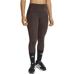 adidas 3-Streifen Studio All Me 7/8-Leggings Damen KT3291 - aurora coffee XS