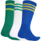 3er Pack adidas 3-Streifen Cushioned Sportswear Crew Socken KE5505 - bold green/bold blue/bright yellow 40-42