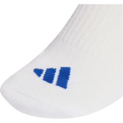 3er Pack adidas 3-Streifen Cushioned Sportswear Crew Socken KC9642 - dark blue/white/glow blue 40-42