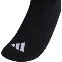 3er Pack adidas 3-Streifen Cushioned Sportswear Crew Socken KC9641 - black/white/white 37-39