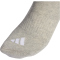 3er Pack adidas 3-Streifen Cushioned Sportswear Crew Socken KC9640 - medium grey heather/white/black 34-36
