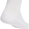 3er Pack adidas 3-Streifen Cushioned Sportswear Crew Socken KC9637 - white/lucid orange/lucid red 37-39