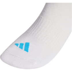 3er Pack adidas 3-Streifen Cushioned Sportswear Crew Socken KC9637 - white/lucid orange/lucid red 40-42