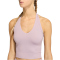 adidas Workout Essentials Knit Halterneck Trainingsshirt Damen JZ0124 - preloved fig M